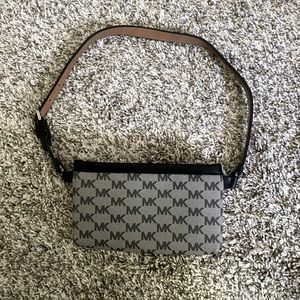 Michael Kors black and grey belt bag (size 27)